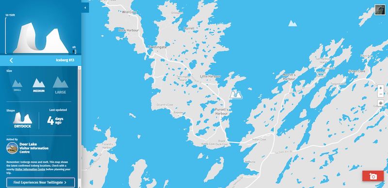 Iceberg Finder
